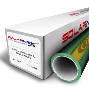 Автомобильная тонировочная пленка SOLARNEX HAMELEON 83 BRONZE/GREEN (1,52мх30м)
