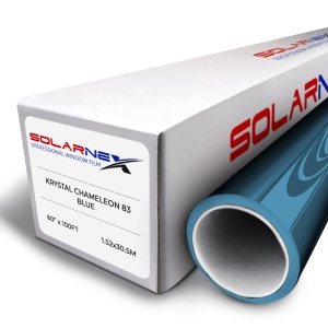 Автомобильная тонировочная пленка SOLARNEX HAMELEON 83 BLUE 1,52